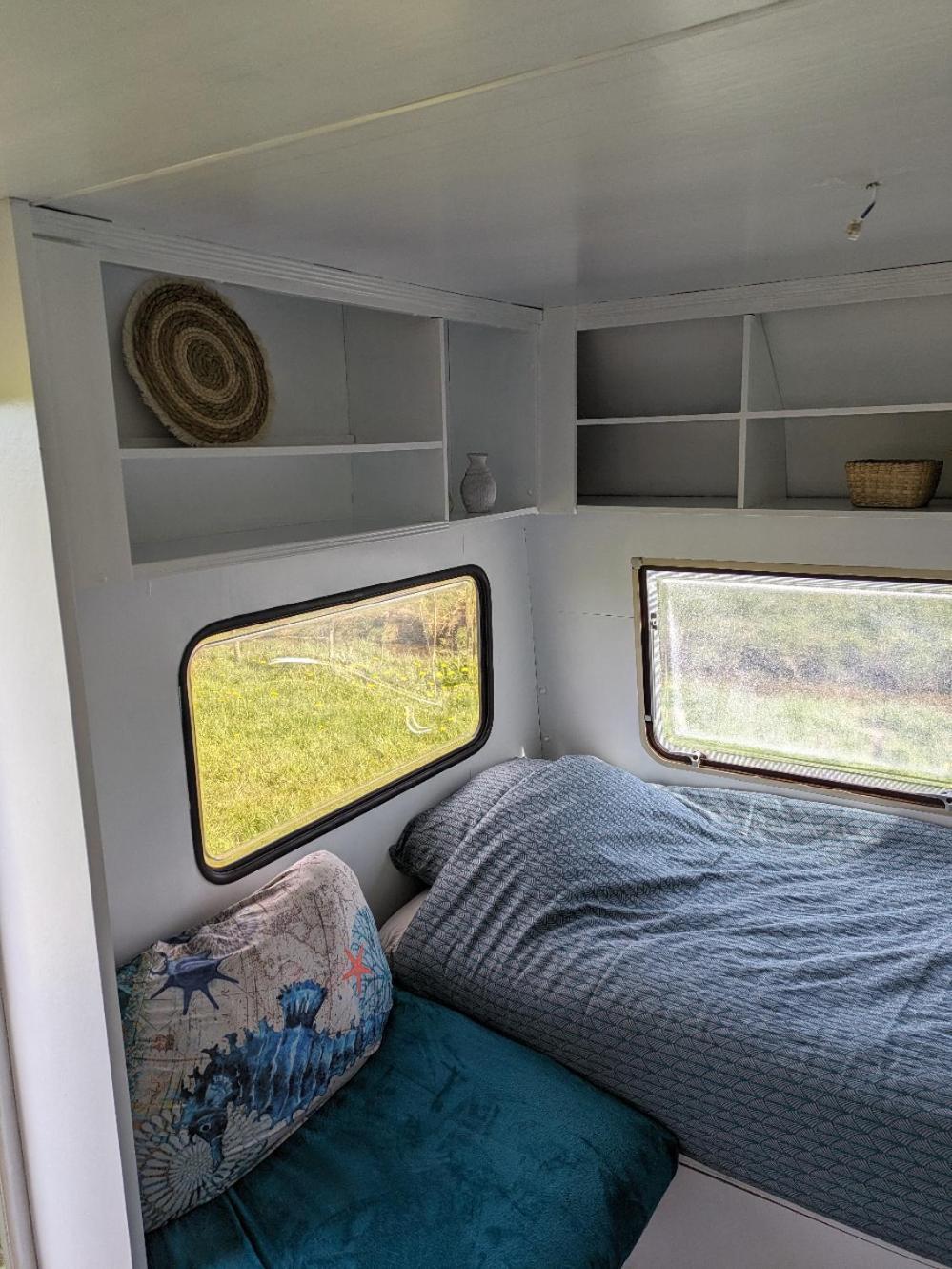 Caravan Zee By Bnb De Kapitein 't Horntje Bagian luar foto