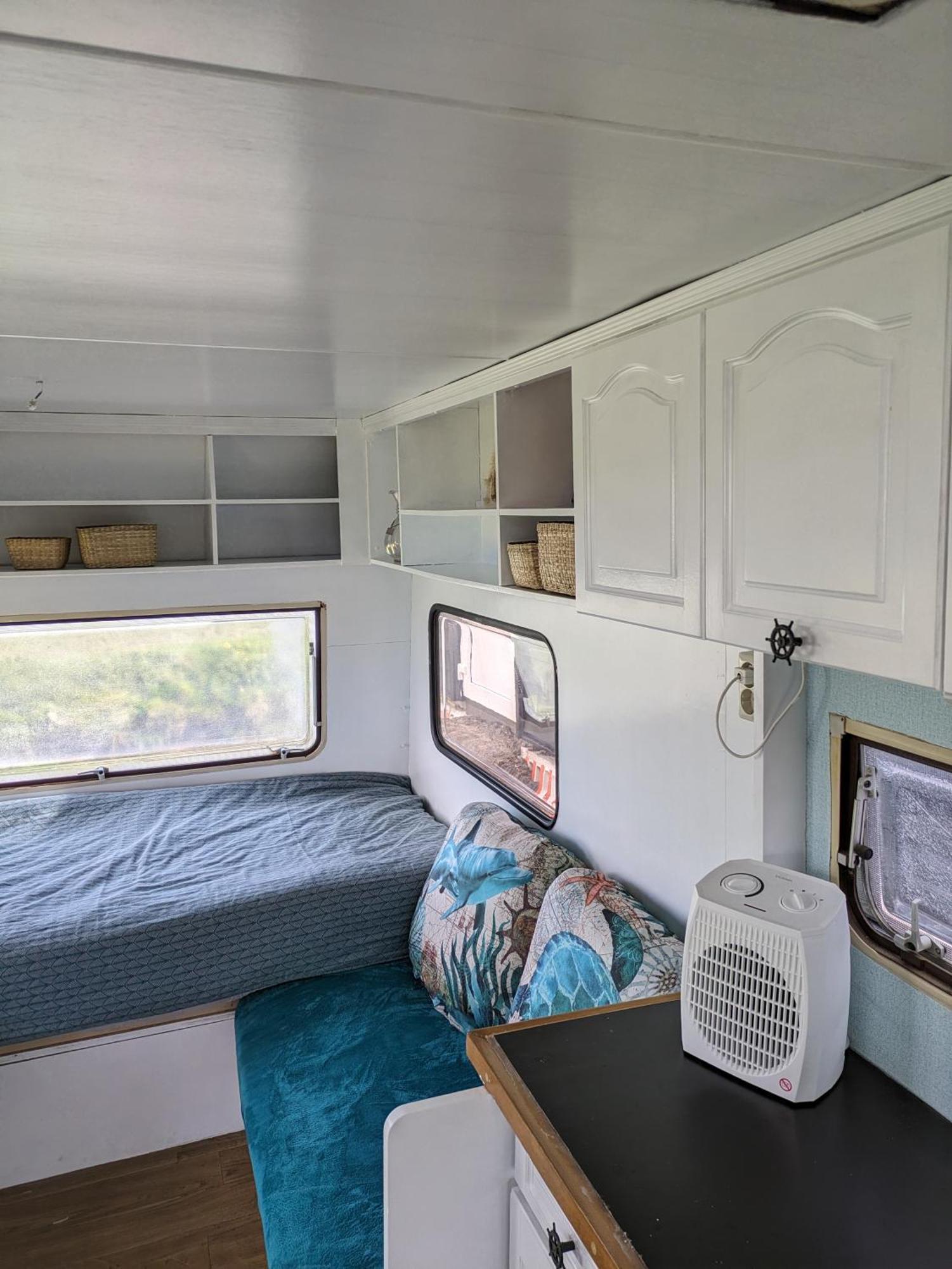 Caravan Zee By Bnb De Kapitein 't Horntje Bagian luar foto